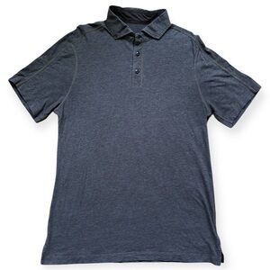 Lululemon Evolution Short Sleeve Polo Shirt Gray Men’s size Large